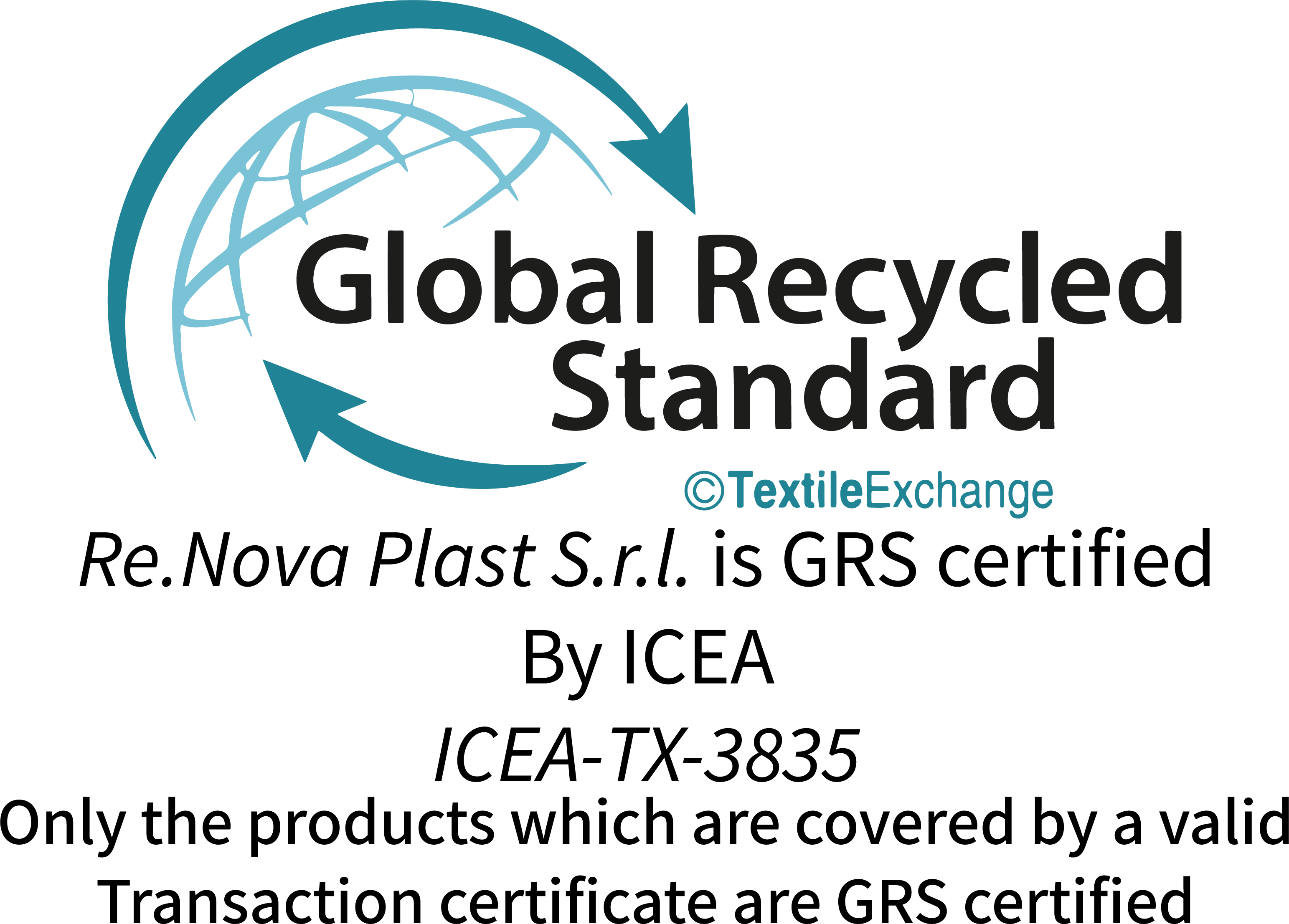 Certificazione GRS Global Recycled Standard